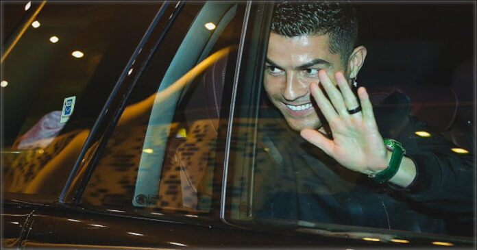 Cristiano arrives in Saudi Arabia