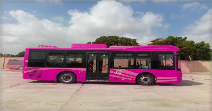 Pakistan's first women's bus service