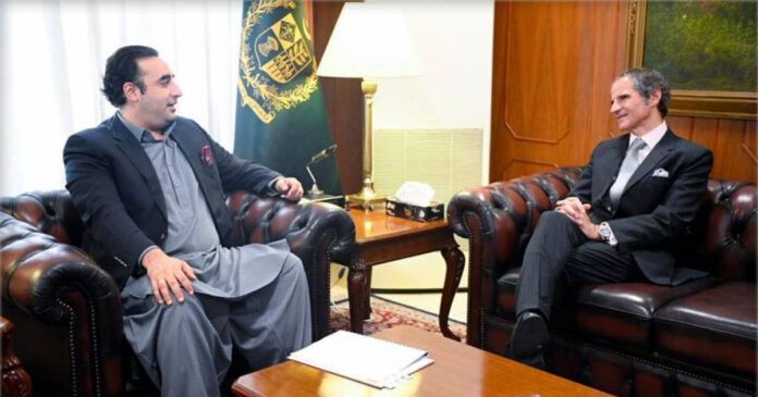 Bilawal met UN nuclear chief