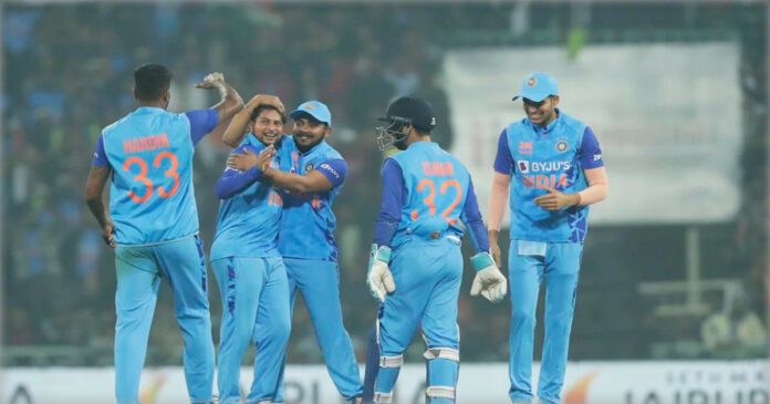 India wins T20I series