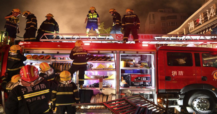 China restaurant explosion