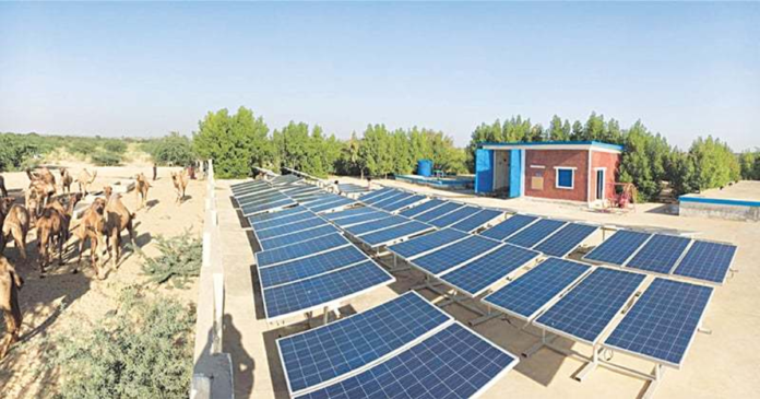 Govt provide solar to Thar