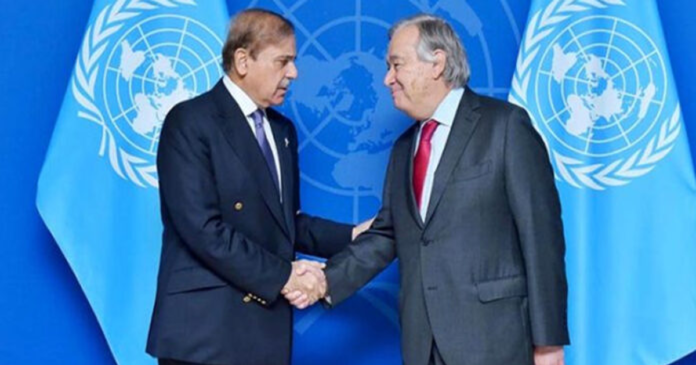 PM discuss Pakistan flood victims with UNSG