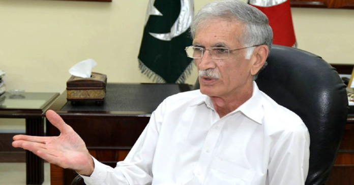 Pervez Khattak resigns party positions