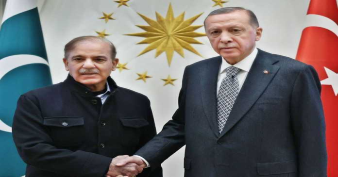 Shehbaz attend ceremony of Turkish President