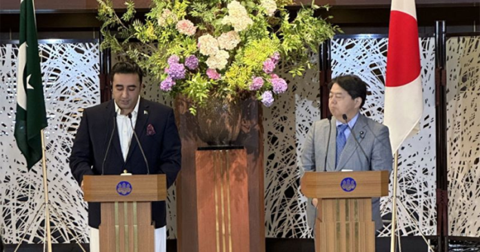 Bilawal Japanese counterpart agree bilateral relations