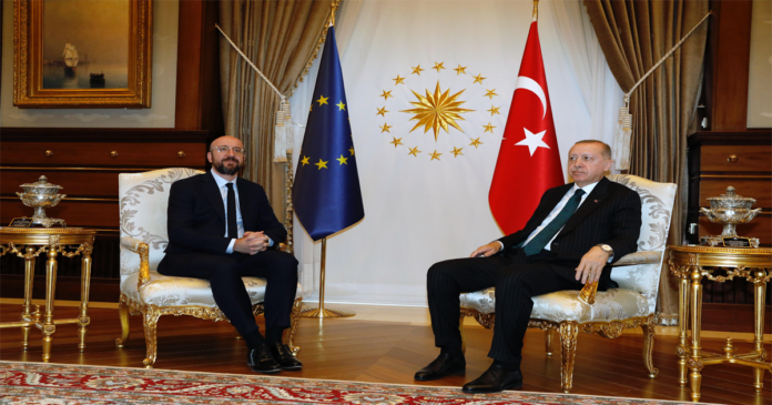 Erdogan meets EU chief