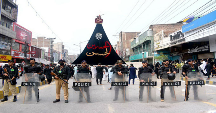 Karachi police security plan for Muharram