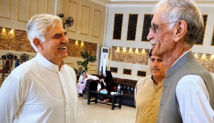 Pervez Khattak launches new party