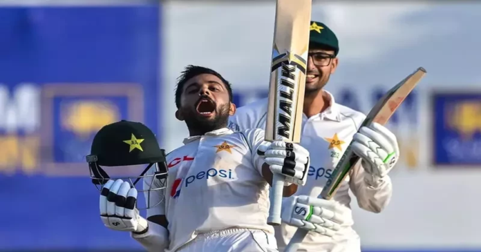 Saud Shakeel double ton against Sri Lanka