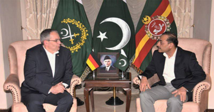 COAS and chief of German Army discuss security