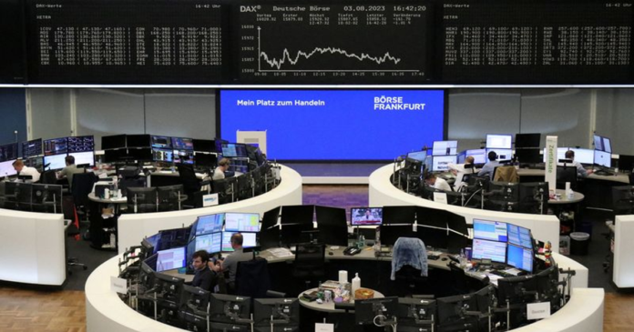 European stocks end higher