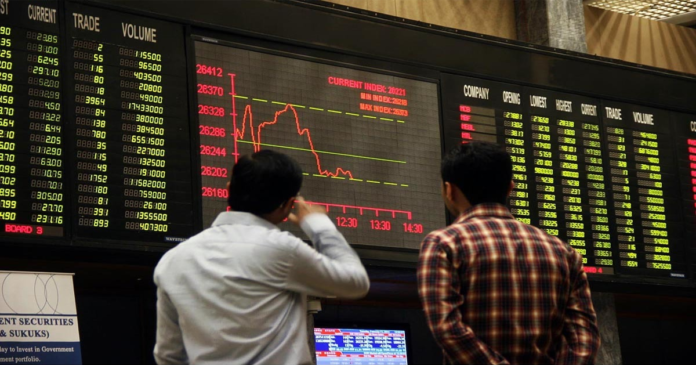 KSE-100 increases points