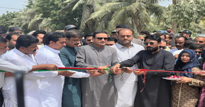 Murtaza inaugurated incomplete Underpass