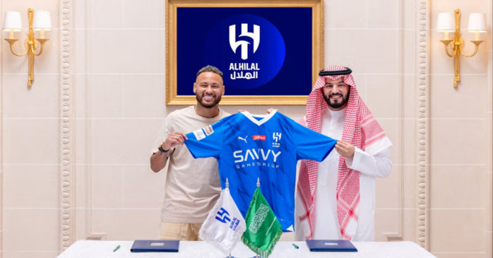 Neymar joins Saudi club Al-Hilal