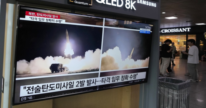 North Korea stages nuclear strike drill