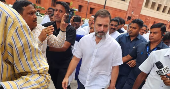 Rahul Gandhi returns to parliament