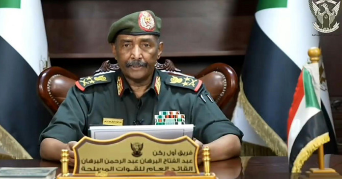 Sudan army chief leave army HQ