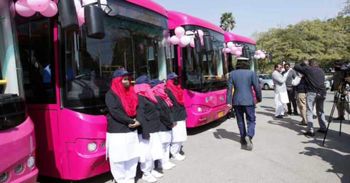 hire female drivers for pink buses