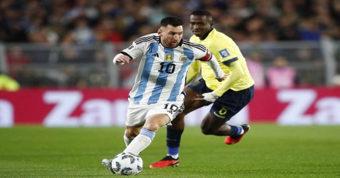 Argentina win in World Cup qualifier