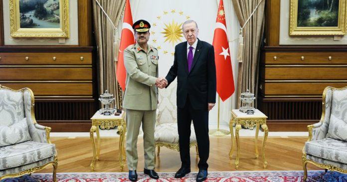 COAS Munir meets President Erdogan