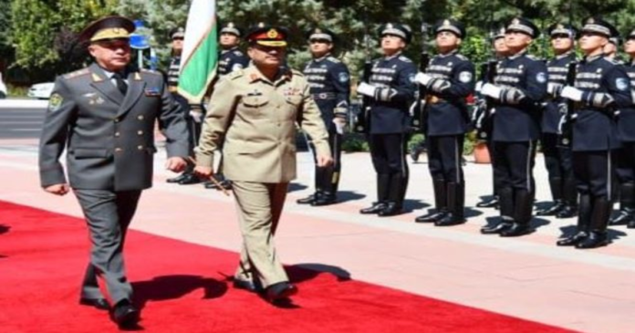 COAS reaches Uzbekistan for official visit