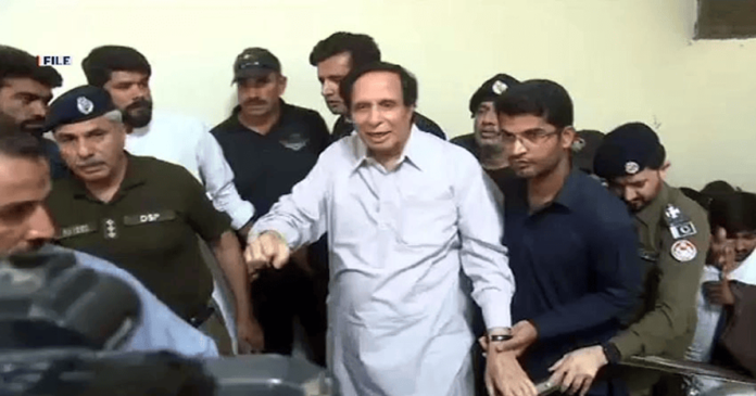 Pervaiz Elahi sent Adiala jail