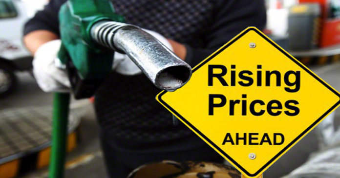 Petrol prices Increased