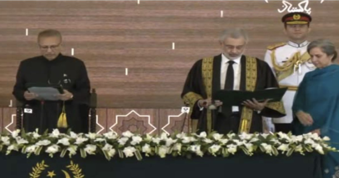 Qazi Faez Isa takes oath as chief justice