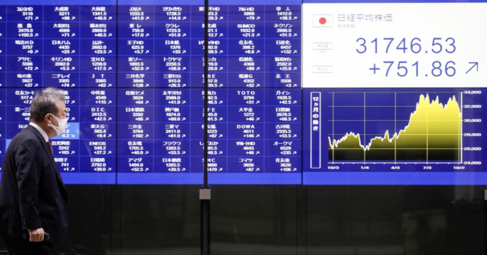 Asian shares drop
