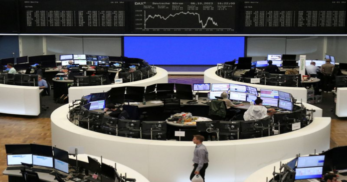 European stocks slip