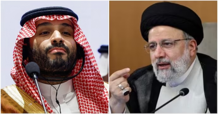 Iran president and Saudi prince speak