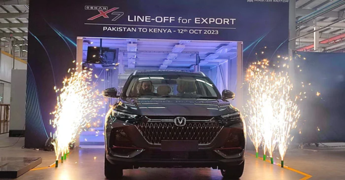 Pakistan export of SUVs to Africa