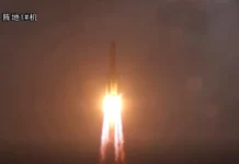 A-moment-when-Chinas-Long-March-5-rocket-carrying-iCube-Qamar-was-launched-in-space-on-May-3-2024-in-this-still-taken-from-a-video